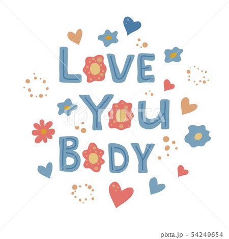 Love your body phrase 54249654