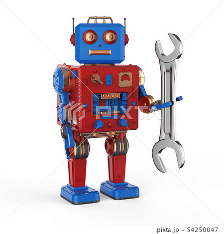 Engineer robot concept 54250047
