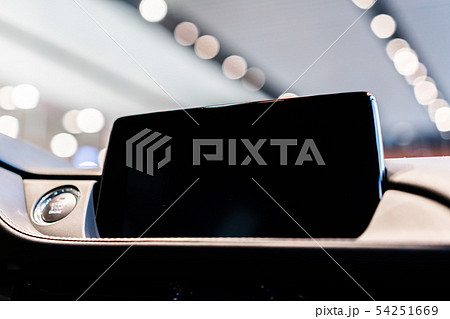 modern car touch screen panel modern car touch screen panel 54251669