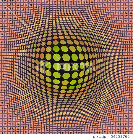 Distorted circles Distorted circles 54252766