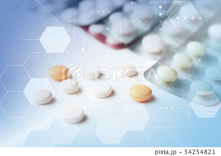 医療イメージ　医薬品 　 54254821