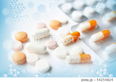 医療イメージ　医薬品 　 54254824