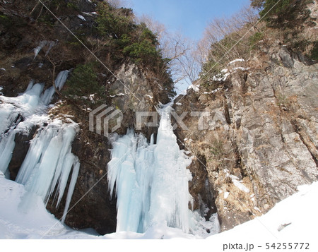 氷瀑の庵滝 54255772