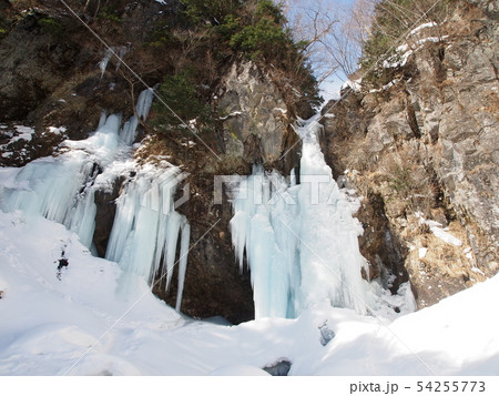 氷瀑の庵滝 氷瀑の庵滝 54255773