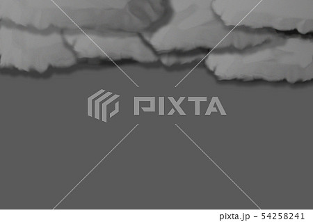 曇り空または雨雲 のイラスト素材 54258241 Pixta