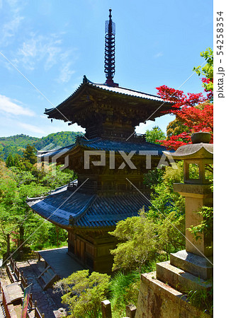 一乗寺 三重塔 国宝 一乗寺 三重塔 国宝 54258354