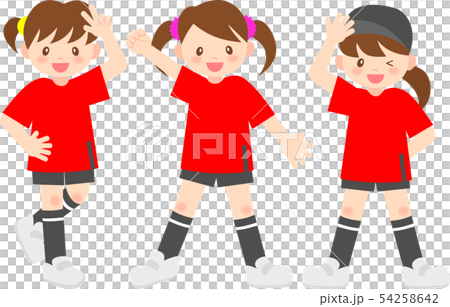 Girls in the dance team Girls in the dance team 54258642