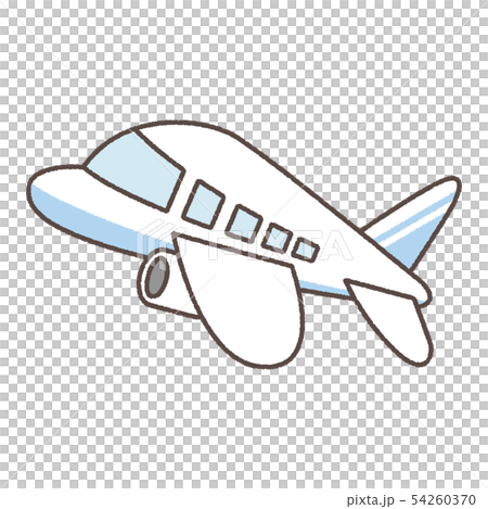 藍色圖案的飛機 54260370