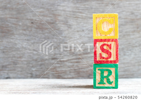 Color letter block in word CSR Color letter block in word CSR 54260820