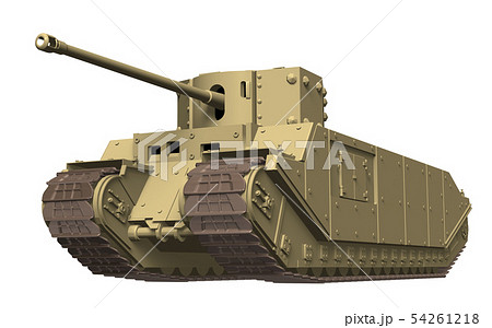 Tog 2重戦車のイラスト素材
