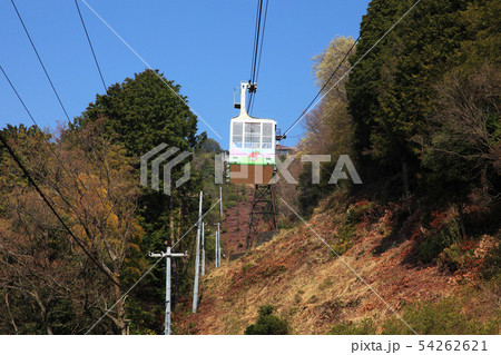 近江八幡 八幡山ロープウェーの写真素材