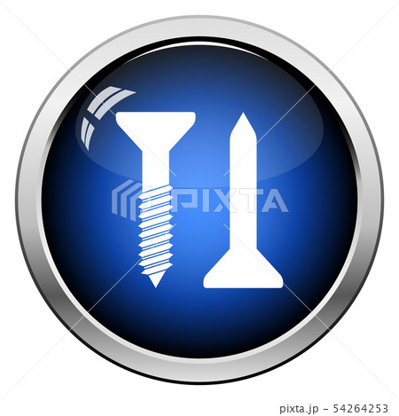 Icon Of Screw And Nail 54264253