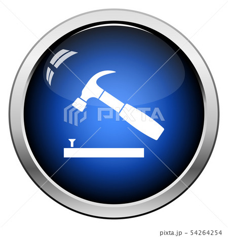 Icon Of Hammer Beat To Nail 54264254