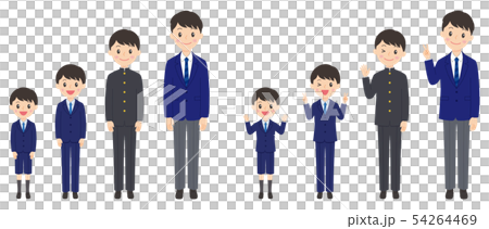男子学生成長制服 男子学生成長制服 54264469