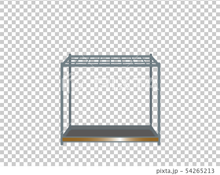 公共用の傘立て 傘なし のイラスト素材