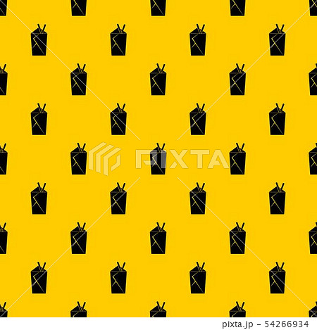 Chinese food box pattern vector 54266934