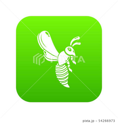 Bee icon, simple style 54266973
