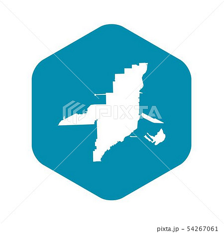 Florida map icon, simple style Florida map icon, simple style 54267061