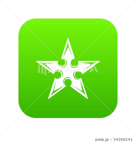 Figure star icon, simple style 54269241