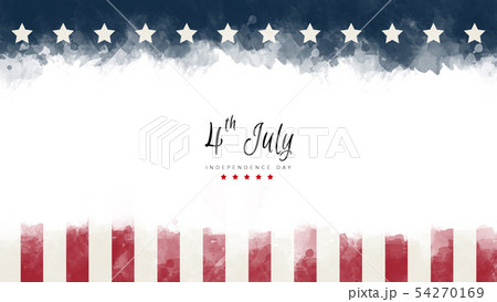happy Independence Day greeting card american flag 54270169