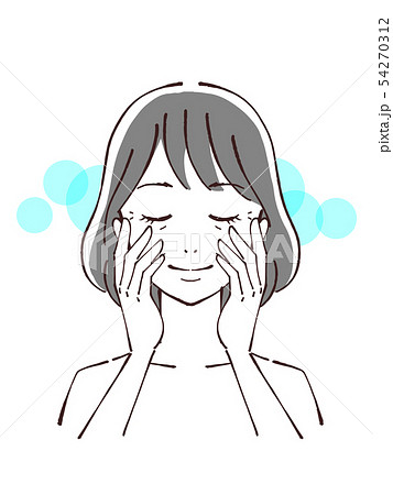 美容 シニア女性の顔 美容 シニア女性の顔 54270312