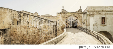 Colonial fort in old San Juan, Puerto Rico 54270348