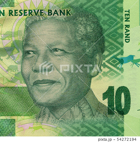 南アフリカ ネルソンマンデラ紙幣肖像画 南アフリカ ネルソンマンデラ紙幣肖像画 54272194