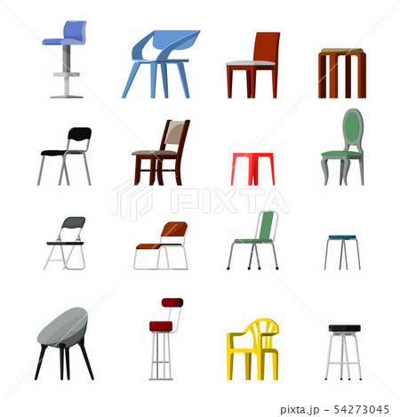 Chair vector comfortable seat in interior style design of modern office-chair and armchair Chair vector comfortable seat in interior style design of modern office-chair and armchair 54273045