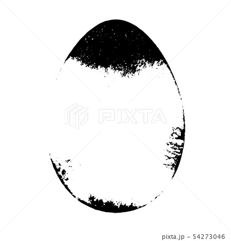 Grunge Isolated Egg Grunge Isolated Egg 54273046