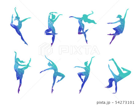 Abstract people logo design. Gym, fitness, running trainer vector colorful logo. Active Fitness Abstract people logo design. Gym, fitness, running trainer vector colorful logo. Active Fitness 54273101