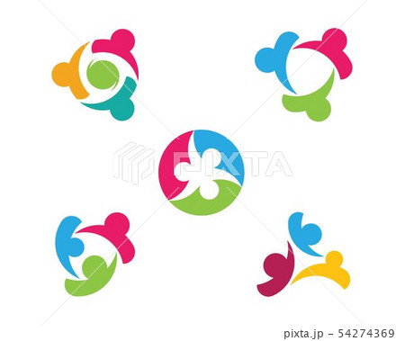 Community, network and social icon Community, network and social icon 54274369