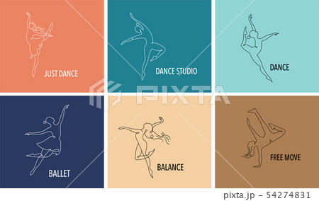 Abstract people logo design. Gym, fitness, running trainer vector colorful logo. Active Fitness Abstract people logo design. Gym, fitness, running trainer vector colorful logo. Active Fitness 54274831