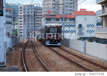 阪急電鉄 6000系 6008F 貸切 伊丹線用6000系 関西学院初等部西宮車庫校外学習 貸し切り 54277330