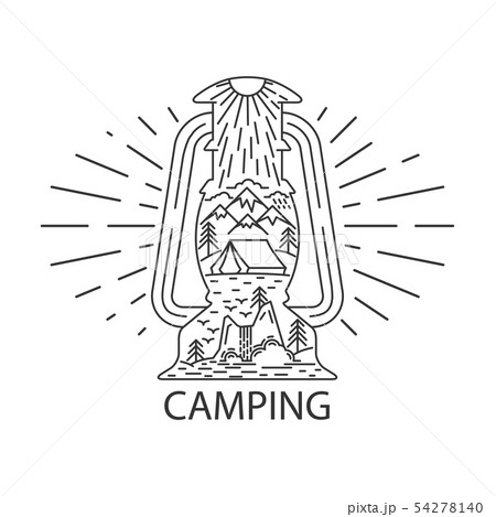 Rustic camping lantern Rustic camping lantern 54278140