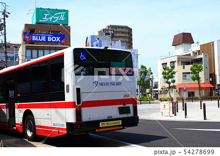 愛知県春日井市　春日井駅前バス乗り場の風景 54278699