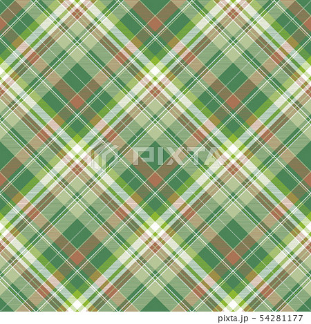 Green abstract modern plaid seamless pattern 54281177