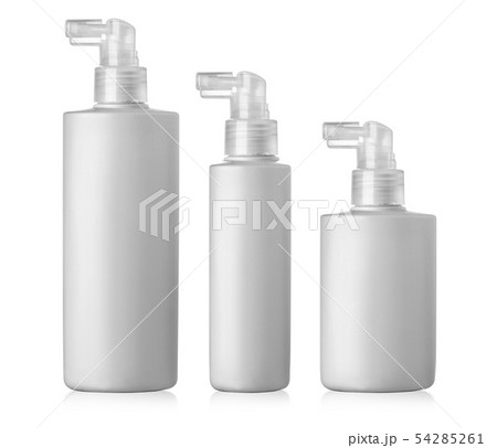 set of cosmetic plastic bottle 54285261