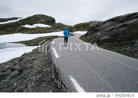 Norwegian Scenic Route Aurlandsfjellet 54285613