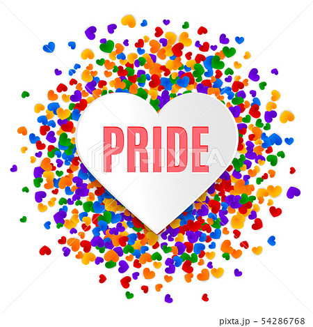 LGBT pride greeting card, gay love celebration, 54286768