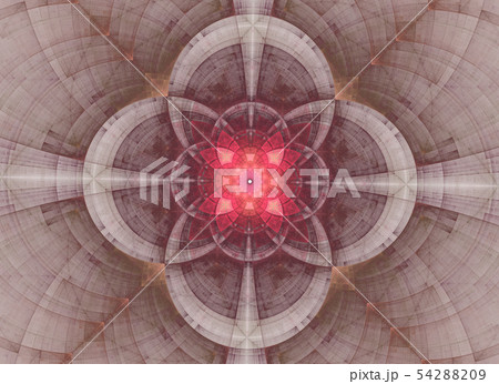 Kaleidoscope abstract sacred geometry. Ethnic 54288209