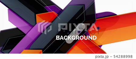 Color lines, modern geometric abstract background. Minimalistic design, creative concept, stripes 54288998