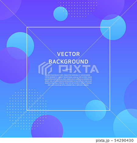 背景 図形 カラフル 54290430