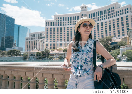 Outdoor of woman chilling in sunny day. Outdoor of woman chilling in sunny day. 54291803