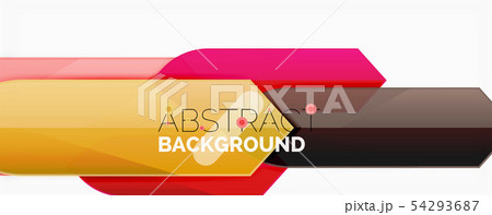 Geometric abstract background. Dynamic shapes composition Geometric abstract background. Dynamic shapes composition 54293687