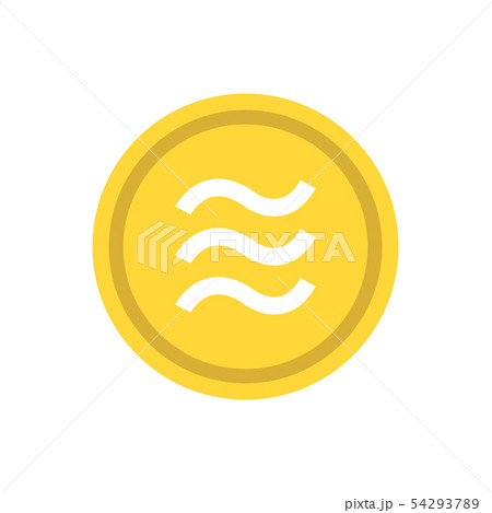 Libra coin icon, Crypto currency. Libra coin icon, Crypto currency. 54293789