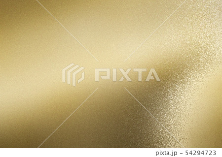 Glowing brushed gold foil metallic sheet, abstract Glowing brushed gold foil metallic sheet, abstract 54294723