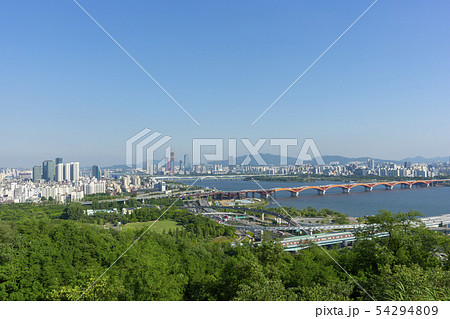 風景 空 漢江大橋 54294809