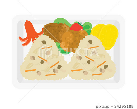 おにぎり弁当 54295189