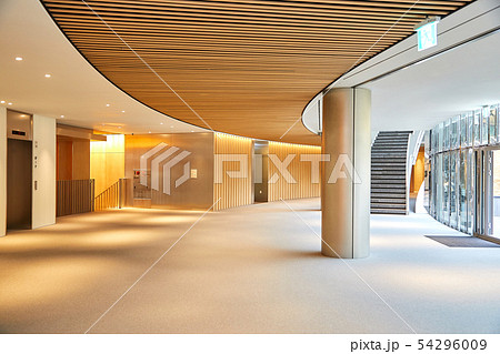 インテリア ロビー 柱 54296009