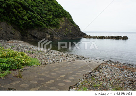 北海道 福島町の岩部漁港 北海道 福島町の岩部漁港 54296933